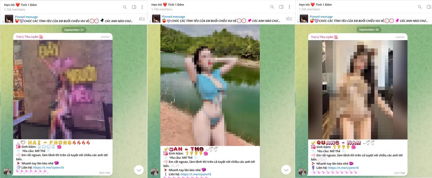 Cảnh báo lừa đảo Telegram núp bóng hot girl Trần Hà Linh