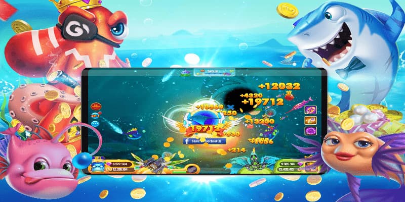 Vũ khí và tính năng hỗ trợ trong game bắn cá Xu Vàng sunwin