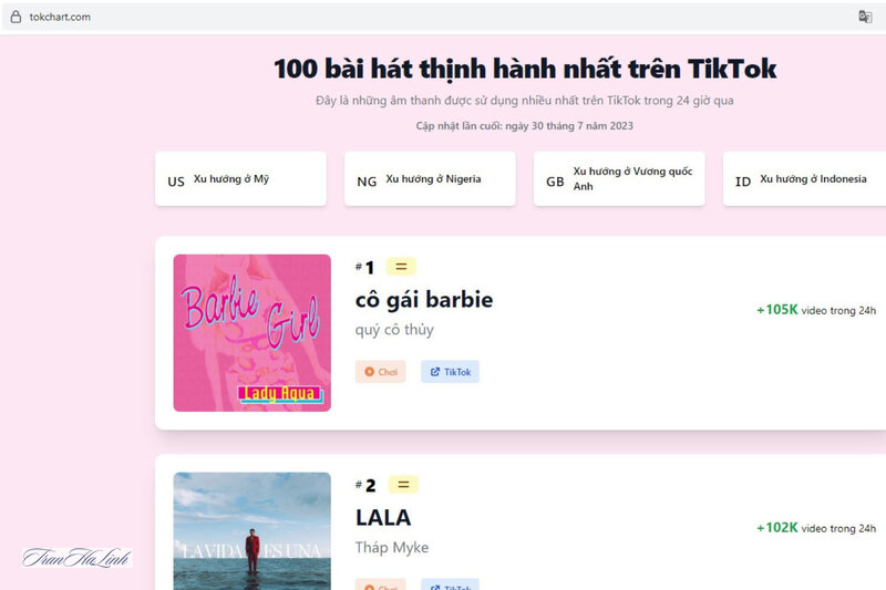 Cách tìm nhạc thịnh hành trên TikTok - Nhận biết âm thanh đang lên Cách tìm nhạc thịnh hành trên TikTok - Nhận biết âm thanh đang lên