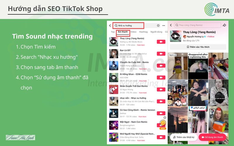 Cách tìm nhạc thịnh hành trên TikTok - Gợi ý theo dạng video Cách tìm nhạc thịnh hành trên TikTok - Gợi ý theo dạng video